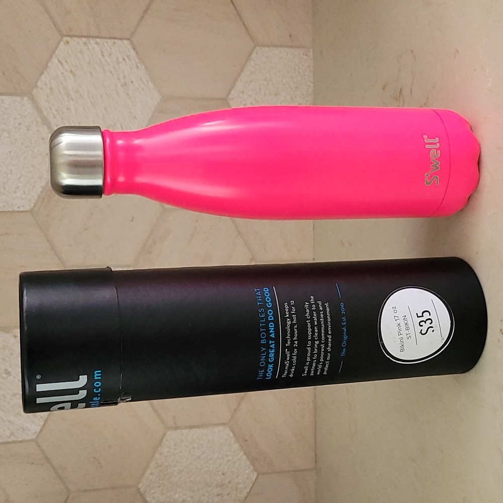 S'WELL WATER BOTTLE - BIKINI PINK